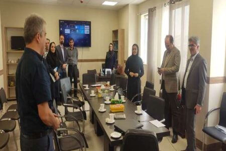 بازدید سرپرست دانشگاه علوم پزشکی گیلان از مرکز آموزشی و درمانی ۱۷ شهریور رش
