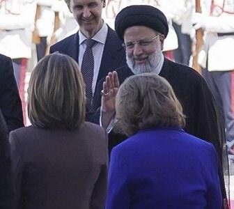 واکنش طنز یک فعال رسانه ای به دیدار رئیسی با معاونان زن بشار اسد