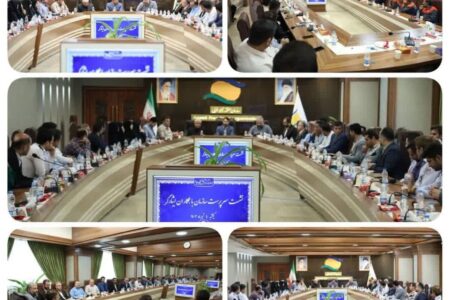 نشست سرپرست سازمان منطقه آزاد انزلی با کارکنان ایثارگر