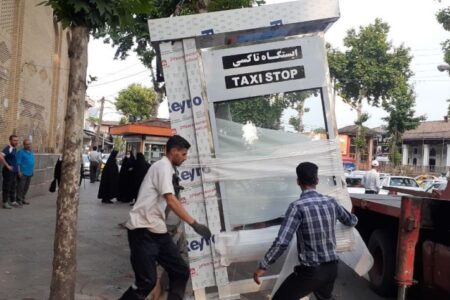 نصب ایستگاههای جدید تاکسی در لاهیجان