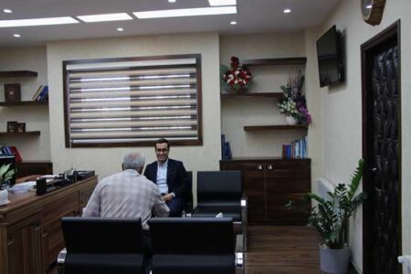 برگزاری ملاقات مردمی سرپرست معاونت توسعه مدیریت ، منابع و برنامه ریزی دانشگاه علوم پزشکی گیلان