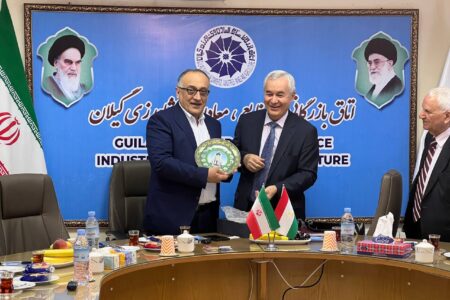 پیشنهاد امضای تفاهم‌نامه همکاری بین دو استان سغد تاجیکستان و گیلان