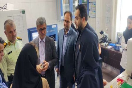 بازدید میدانی رئیس دانشگاه علوم پزشکی گیلان از بیمارستان شهدای رضوانشهر