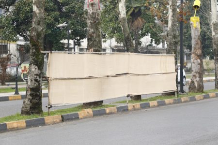 محل تبلیغات نامزدهای انتخابات در لاهیجان نصب شد