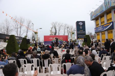 استقبال گردشگران نوروزی از جشنواره بهار در بهار منطقه آزاد انزلی