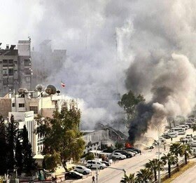 حمله موشکی اسرائیل به کنسولگری ایران در دمشق
