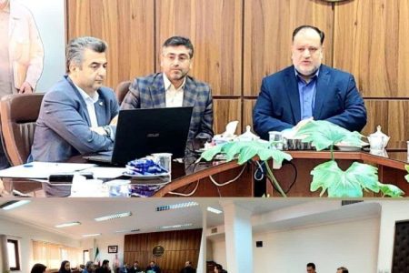 جلسه بررسی پیشرفت پروژه ملی #جی_نف در استانداری گیلان برگزار شد