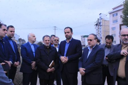 بازرسی کل استان گیلان ازطرح های عمرانی شهر رشت بازدید کرد