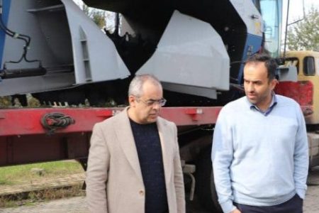 ورود دو دستگاه ویندرو ترنر و سایدترنر جهت تجهیز خطوط جدید پردازش مجتمع کود آلی گیلان