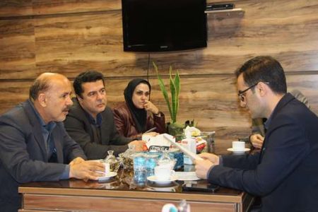 نماینده مردم لاهیجان و سیاهکل در مجلس شورای اسلامی با معاون توسعه دانشگاه دیدار کرد