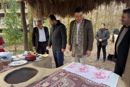 بازدید سفرای کشورهای خارجی و مهیمانان ملی و بین المللی از موزه میراث روستایی گیلان