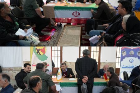 میزخدمت شركت توزیع نیروی برق استان گیلان در مصلی شهر رشت برپا شد