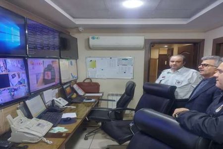 بازدید نوروزی رئیس دانشگاه علوم پزشکی گیلان از اورژانس ۱۱۵