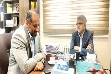 دیدار نماینده مردم آستارا با رئیس دانشگاه علوم پزشکی گیلان