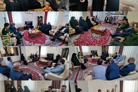 دیدار فرماندار سیاهکل با خانواده شهید غلامعلی پاسبان ذوقی