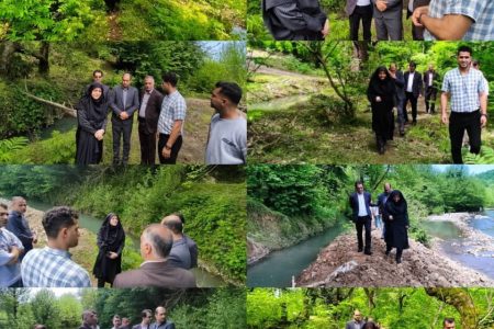 بازدید فرماندار شهرستان سیاهکل از مشکلات کشاورزان روستاهای سردهنه و چالشم