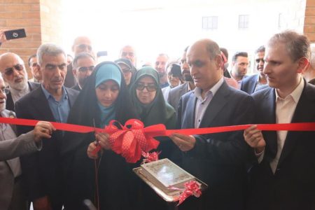 افتتاح یک مدرسه خیّرساز در رشت با حضور سخنگوی دولت و استاندار گیلان