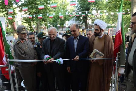 یادمان شهید گمنام در فومن افتتاح شد