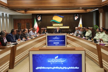 جلسه ستاد ساماندهی سواحل و تفرجگاه‌های منطقه آزاد انزلی برگزار شد