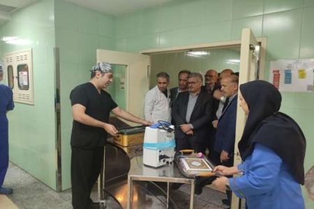 افتتاح دستگاه کرانیوتومی در بیمارستان دکتر پیروز لاهیجان