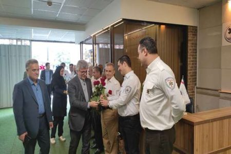 تقدیر از مدافعان خط مقدم سلامت گیلان در آستانه پنجاهمین سال تأسیس اورژانس