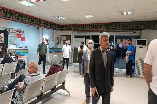 بازدید شبانه رئیس دانشگاه علوم پزشکی گیلان از بیمارستان الزهرا (س) رشت