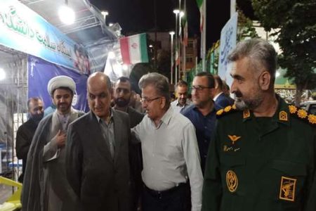 تجمع مردمی در رشت با حضور رئیس دانشگاه علوم پزشکی گیلان برگزار شد