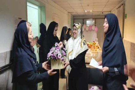 برگزاری جشن روز پرستار در مرکز آموزشی و درمانی الزهرا (س) رشت